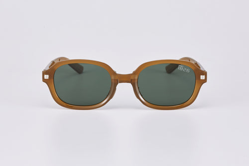 DALEY POLARIZED FOLDABLE SUNGLASSES BROWN/BROWN