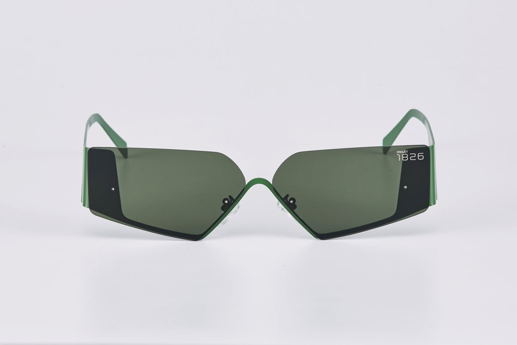 DALIUS SUNGLASSES GREEN/GREEN