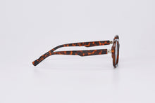 Load image into Gallery viewer, DALEY POLARIZED FOLDABLE SUNGLASSES LEOPARD/TEA