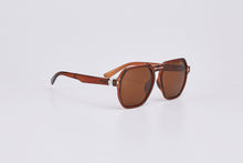 Load image into Gallery viewer, DAEMYN POLARIZED FOLDABLE SUNGLASSES TEA/BLACK