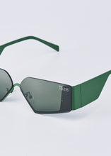 Load image into Gallery viewer, DALIUS SUNGLASSES GREEN/GREEN