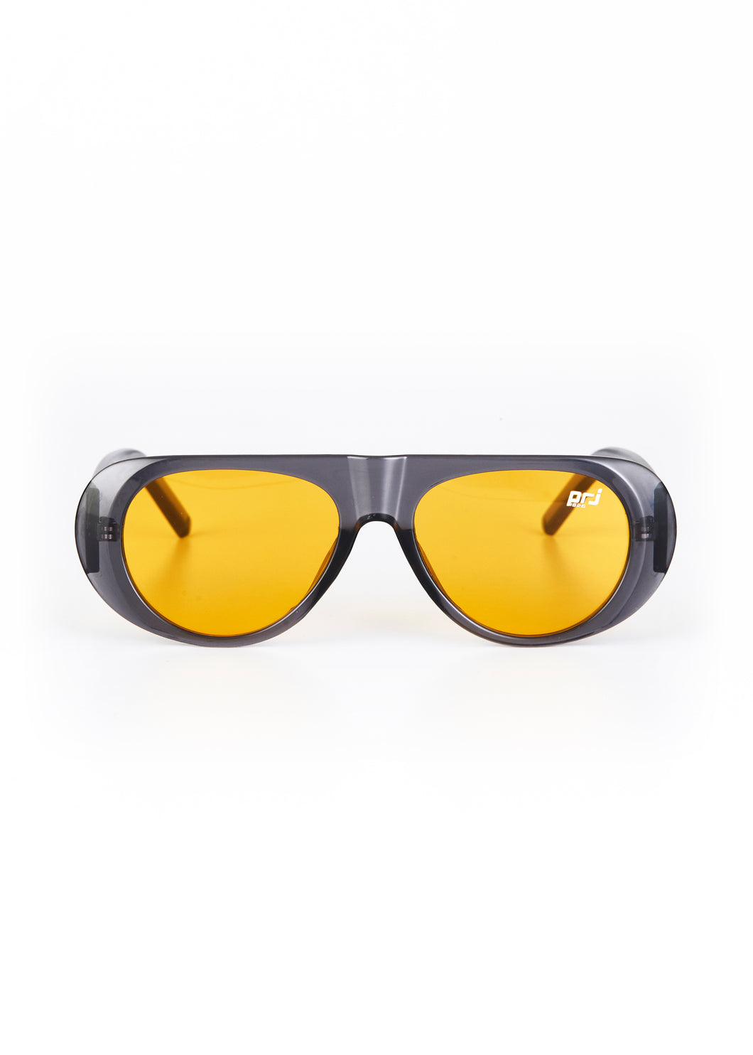 EITO WIDE-LEG SUNGLASSES GREY/ORANGE