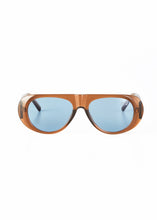 Load image into Gallery viewer, EITO WIDE-LEG SUNGLASSES BROWN/BLUE