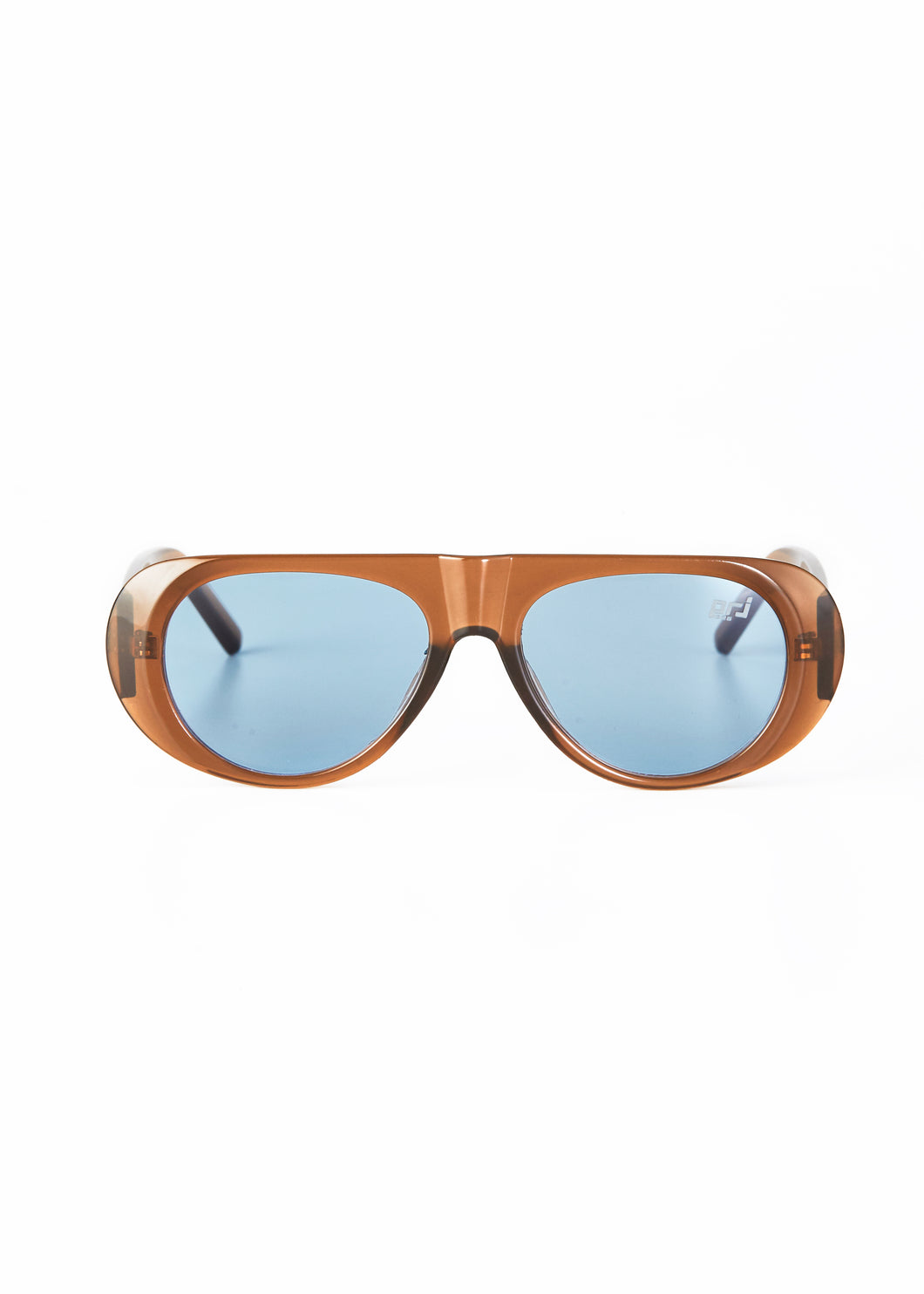 EITO WIDE-LEG SUNGLASSES BROWN/BLUE