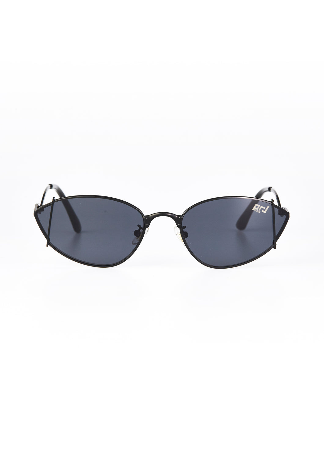 EVERETT CAT EYE SUNGLASSES BLACK/GRY