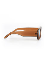 Load image into Gallery viewer, EITO WIDE-LEG SUNGLASSES BROWN/BLUE