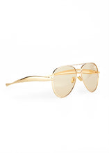 Load image into Gallery viewer, EDEL SUNGLASSES GOLD/CHAMPAGNE
