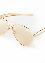 Load image into Gallery viewer, EDEL SUNGLASSES GOLD/CHAMPAGNE