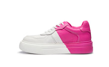 Load image into Gallery viewer, FERGIE DUAL COLOUR LEATHER SNEAKER PINK