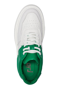 FERGIE DUAL COLOUR LEATHER SNEAKER GREEN