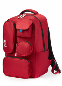 COLESON MULTIPOCKET BACKPACK RED
