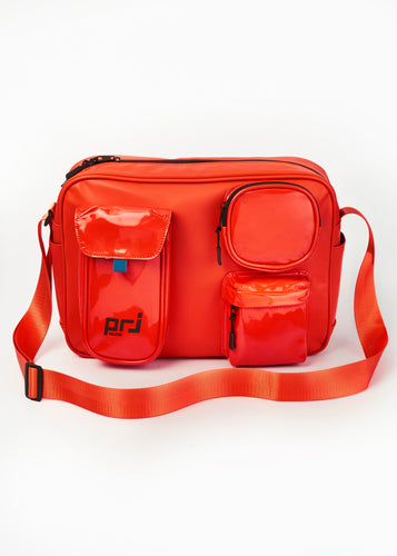 COLTER MULTIPOCKET SLING BAG ORANGE