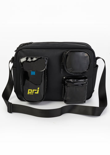 COLTER MULTIPOCKET SLING BAG BLACK