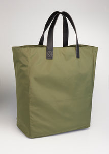 CAEDMON MULTIPOCKETS TOTE BAG GREEN