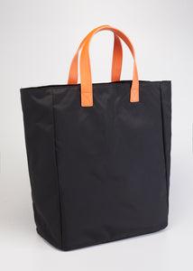 CAEDMON MULTIPOCKETS TOTE BAG BLACK