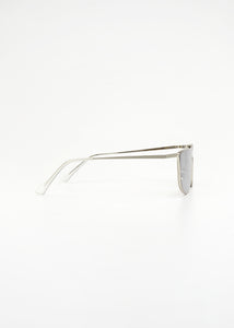EASTON SUNGLASSES SILVER/BLACK
