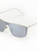 Load image into Gallery viewer, EASTON SUNGLASSES SILVER/BLACK