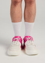 Load image into Gallery viewer, FERGIE DUAL COLOUR LEATHER SNEAKER PINK