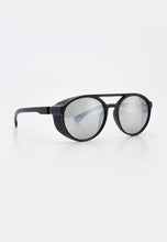Load image into Gallery viewer, AMES SUNGLASSES BLACK/SILVER