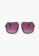 Load image into Gallery viewer, ALICIO SUNGLASSES BLACK/PURPLE