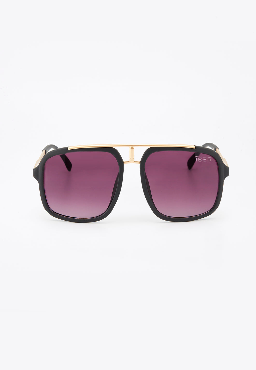 ALICIO SUNGLASSES BLACK/PURPLE