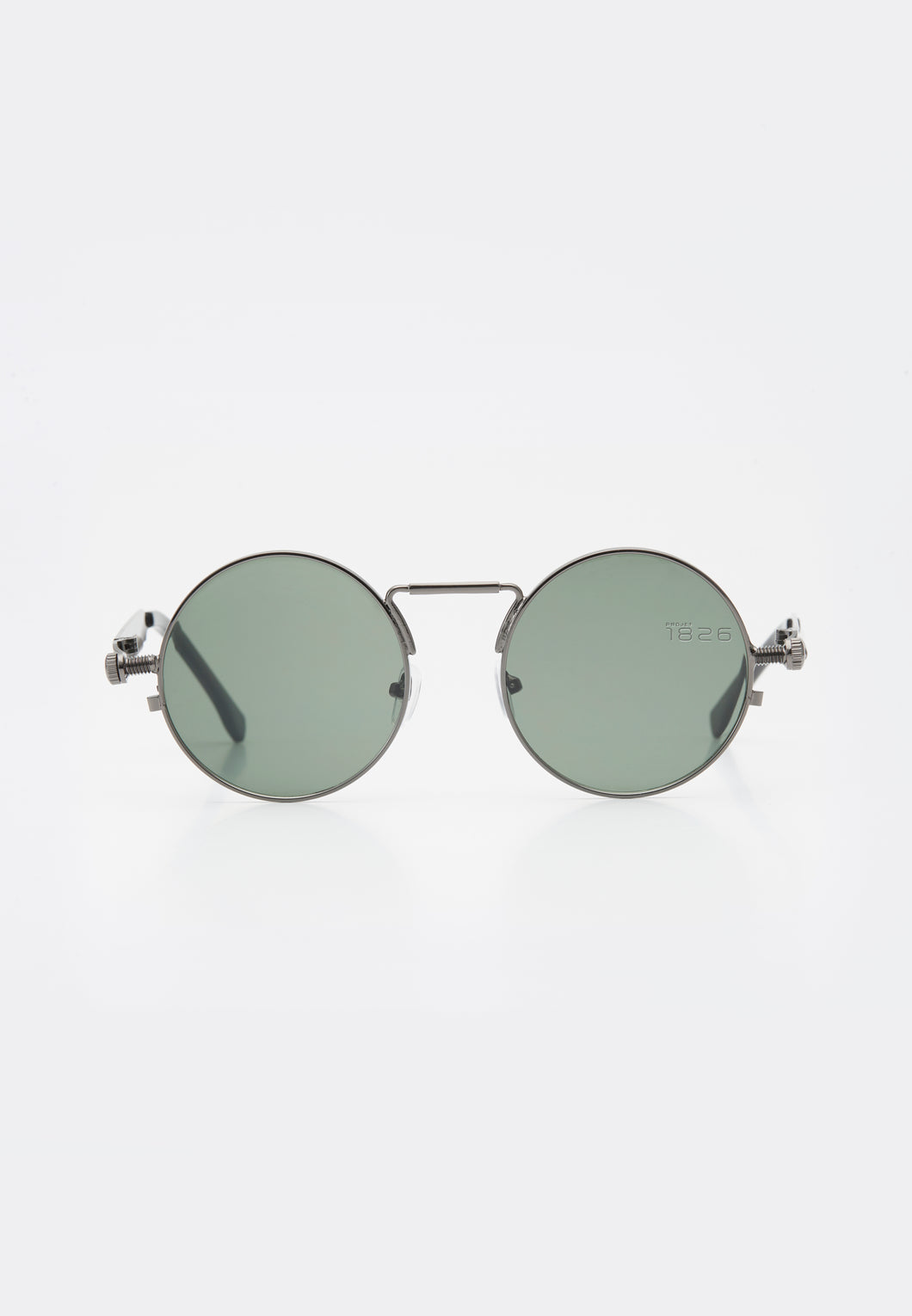 ABELINO SUNGLASSES GUN/GREEN