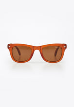 Load image into Gallery viewer, BEAMAN FOLDABLE SUNGLASSES TEA/GREY