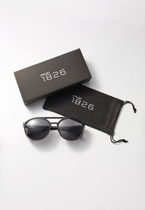 AMES SUNGLASSES BLACK/GREY