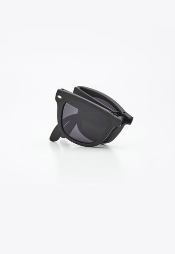 BEAMAN FOLDABLE SUNGLASSES BLACK/GREY