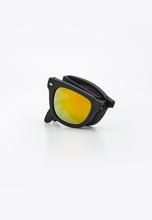 Load image into Gallery viewer, BEAMAN FOLDABLE SUNGLASSES BLACK/YELLOW