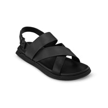 Load image into Gallery viewer, EATON SLINGBACK LEATHER SANDAL BLACK