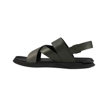 Load image into Gallery viewer, EATON SLINGBACK LEATHER SANDAL GREEN