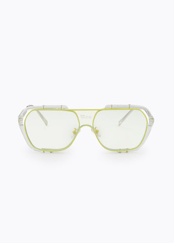 CARDWELL SUNGLASSES GREEN/CLEAR