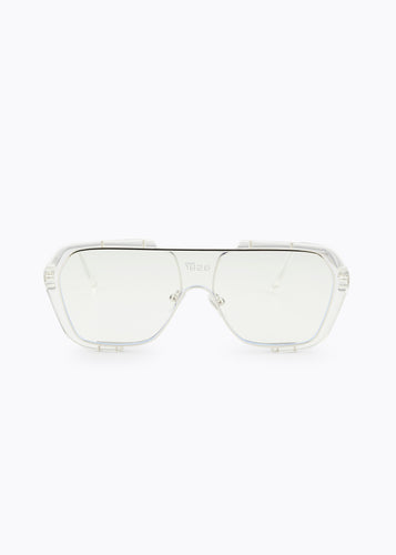 CARDWELL SUNGLASSES SILVER/CLEAR