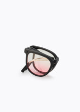 Load image into Gallery viewer, CADEN FOLDABLE SUNGLASSES BLACK/PINK