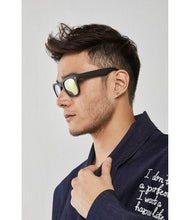 Load image into Gallery viewer, BEAMAN FOLDABLE SUNGLASSES BLACK/YELLOW