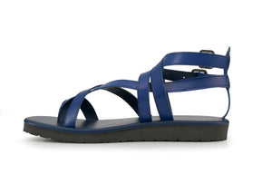 ELIAM LEATHER SANDAL BLUE