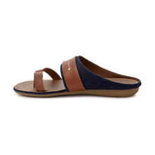 Load image into Gallery viewer, ANOD LEATHER THONG SLIPPER DARK BROWN