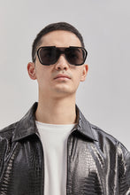 Load image into Gallery viewer, CARDWELL SUNGLASSES BLACK/BLACK