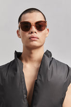 Load image into Gallery viewer, CALEB FOLDABLE SUNGLASSES BROWN/BROWN