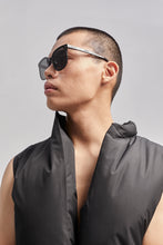 Load image into Gallery viewer, CALEB FOLDABLE SUNGLASSES BLACK/BLACK