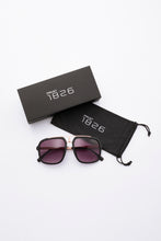 Load image into Gallery viewer, ALICIO SUNGLASSES BLACK/PURPLE