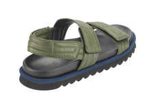 Load image into Gallery viewer, ELROY PADDED SANDAL GREEN