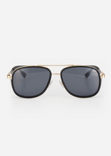 Load image into Gallery viewer, BAIN SUNGLASSES BLACK/GREY