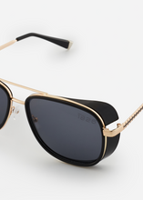 Load image into Gallery viewer, BAIN SUNGLASSES BLACK/GREY
