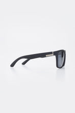 Load image into Gallery viewer, AUDRIC POLARIZED SUNGLASSES BLACK/GREY