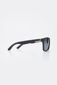 AUDRIC POLARIZED SUNGLASSES BLACK/GREY