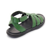 Load image into Gallery viewer, DANTON LEATHER SANDAL GREEN