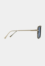 Load image into Gallery viewer, ARCHER SUNGLASSES BLACK/BLUE