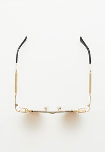 AUSTIN SUNGLASSES GOLD/TEA